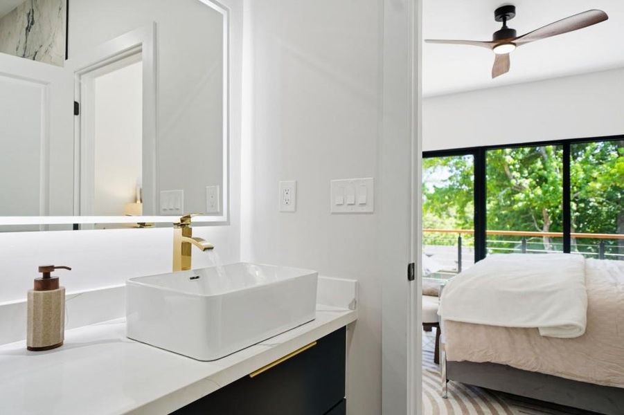 Furnished interior view inside a new home in , Decatur (Image 42).
