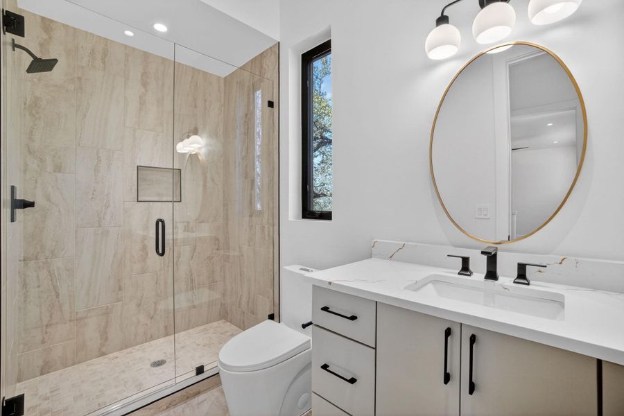 Furnished interior view inside a new home in , West Lake Hills (Image 12).