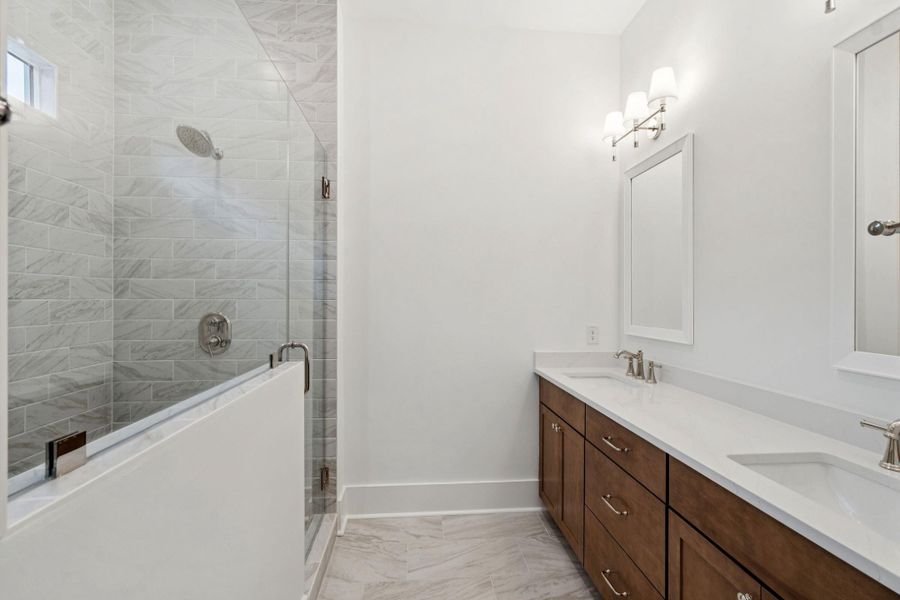 Furnished interior view inside a new home in , Mount Pleasant (Image 15).