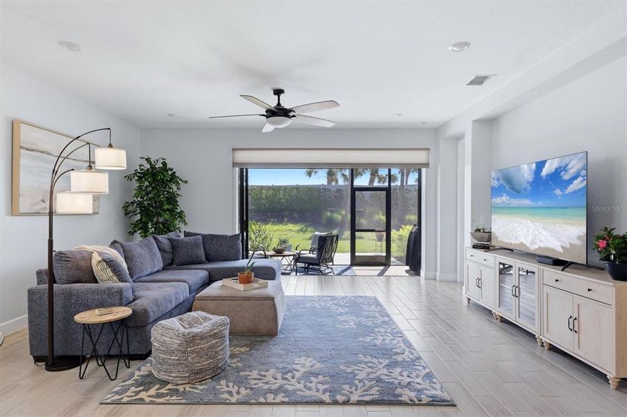 Furnished interior view inside a new home in Skye Ranch Community Group Page, Sarasota (Image 5).