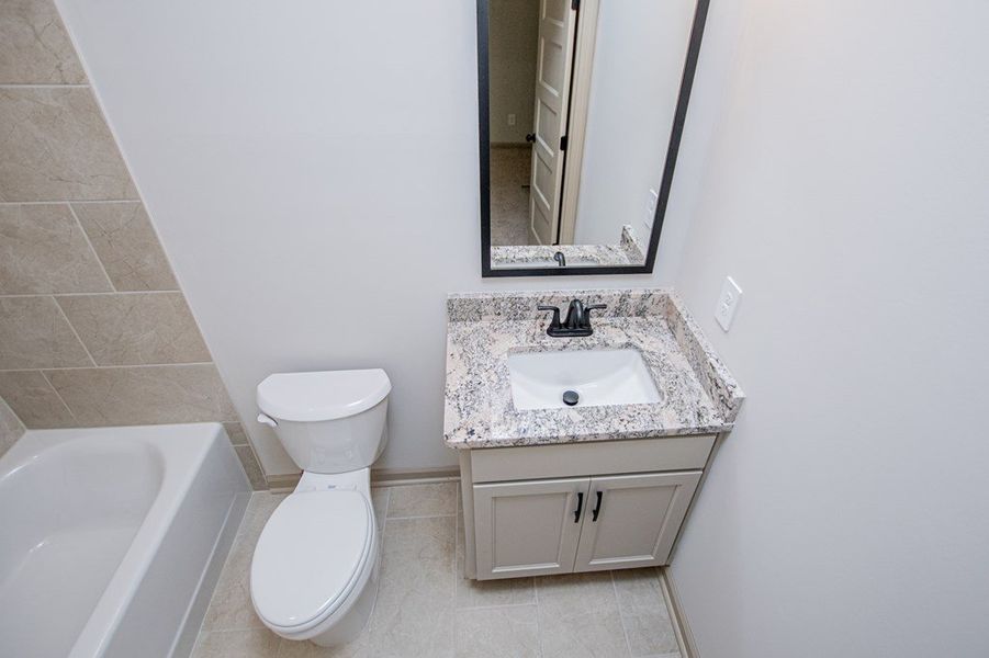 Furnished interior view inside a new home in WOODMONT RESERVE, Roopville (Image 16).