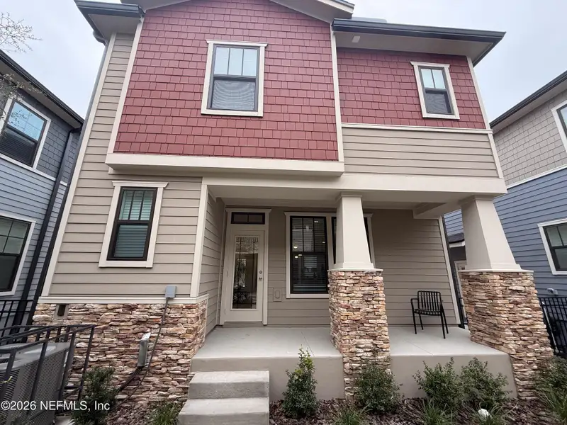 Exterior details and patio area of a home in , Jacksonville (Image 18).