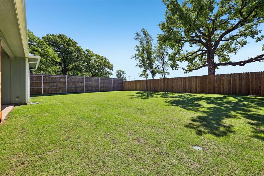 Exterior details and patio area of a home in , North Richland Hills (Image 24).