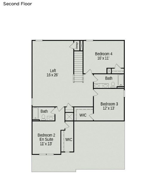 *Second floor.* *Second floor.*