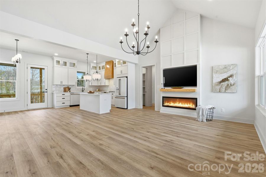 Furnished interior view inside a new home in , Maiden (Image 4).