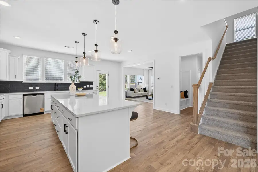 Furnished interior view inside a new home in , Troutman (Image 10).