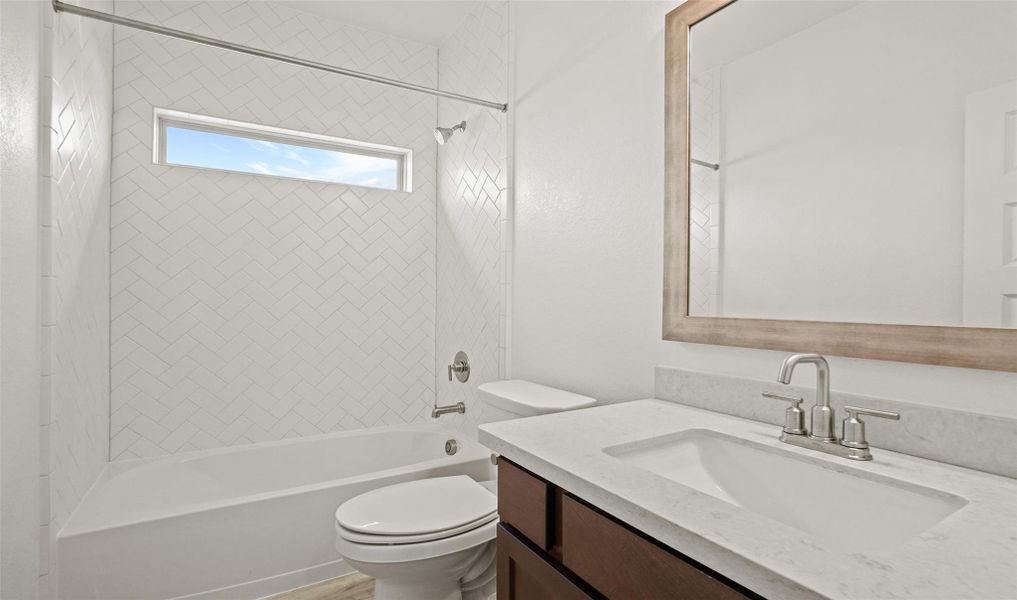 Hall bath (*Photo not of actual home and used for illustration purposes only.) Hall bath (*Photo not of actual home and used for illustration purposes only.)