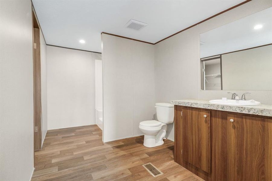 Furnished interior view inside a new home in , Coleman (Image 4).