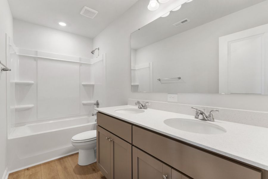 Furnished interior view inside a new home in Mayfair Village, Spartanburg (Image 12). Furnished interior view inside a new home in Mayfair Village, Spartanburg (Image 12).