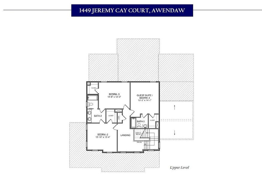 2D floor plan layout of this home in , Awendaw, SC (Image 7).