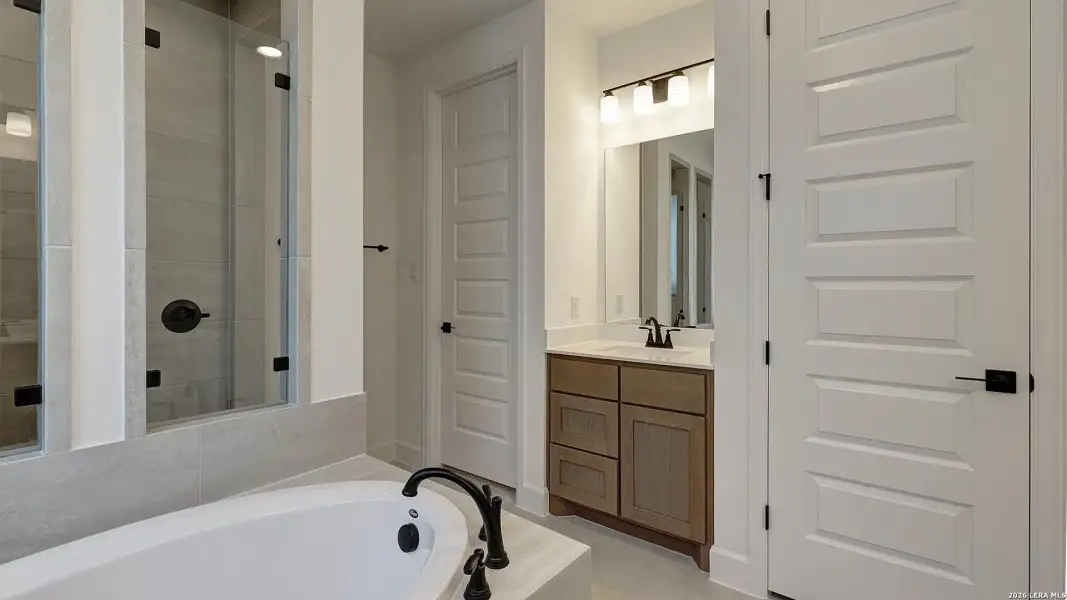 Furnished interior view inside a new home in Ladera, San Antonio (Image 9). Furnished interior view inside a new home in Ladera, San Antonio (Image 9).