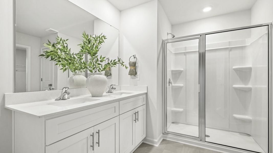 Furnished interior view inside a new home in Bryson Park, Lexington (Image 17).