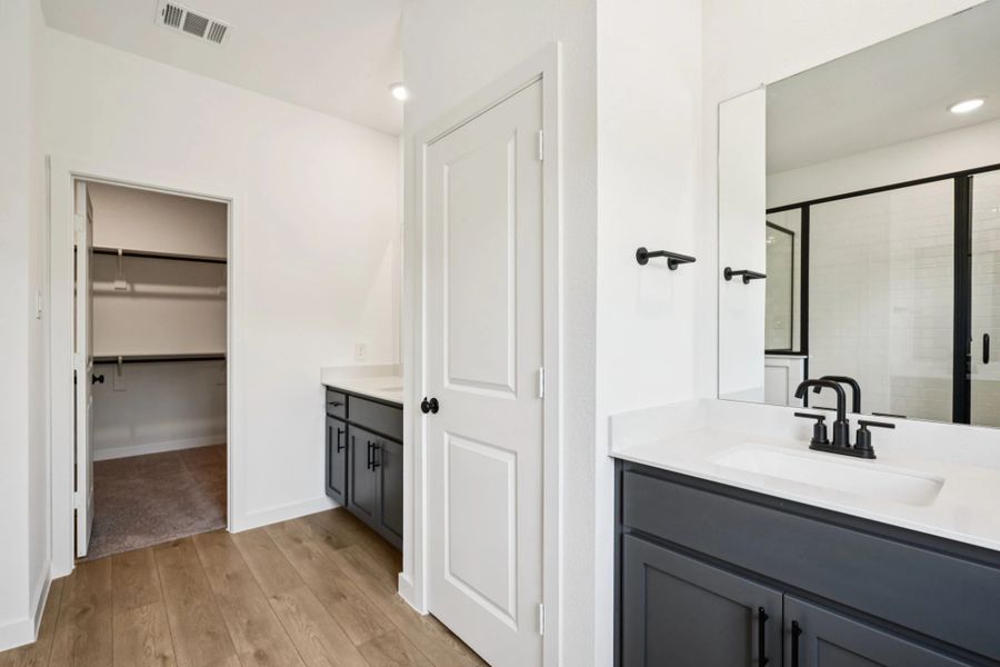 Primary Bathroom featuring the Minimalist Collection Primary Bathroom featuring the Minimalist Collection