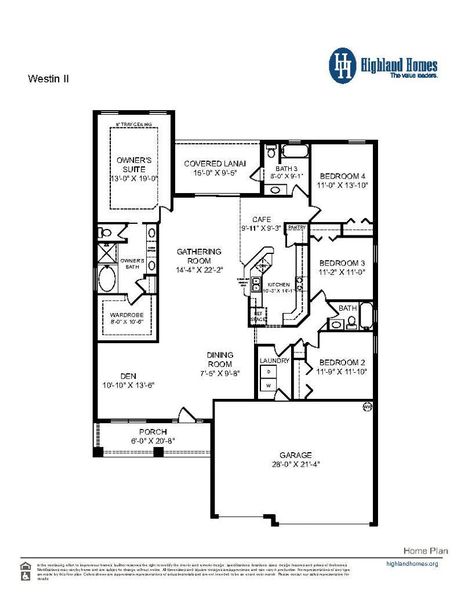 Westin II - Home Layout