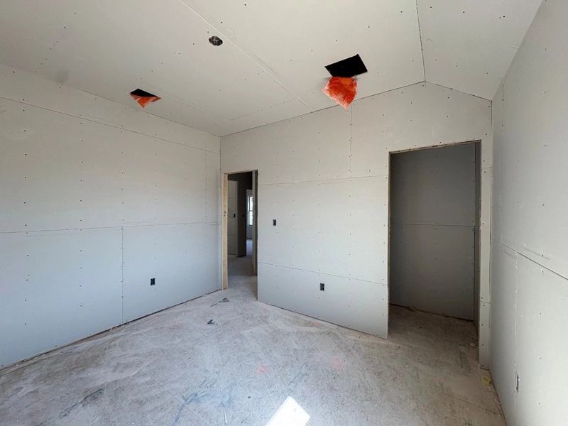 In-progress construction of a new home in Rolling Glen, Hutto, TX (Image 28).