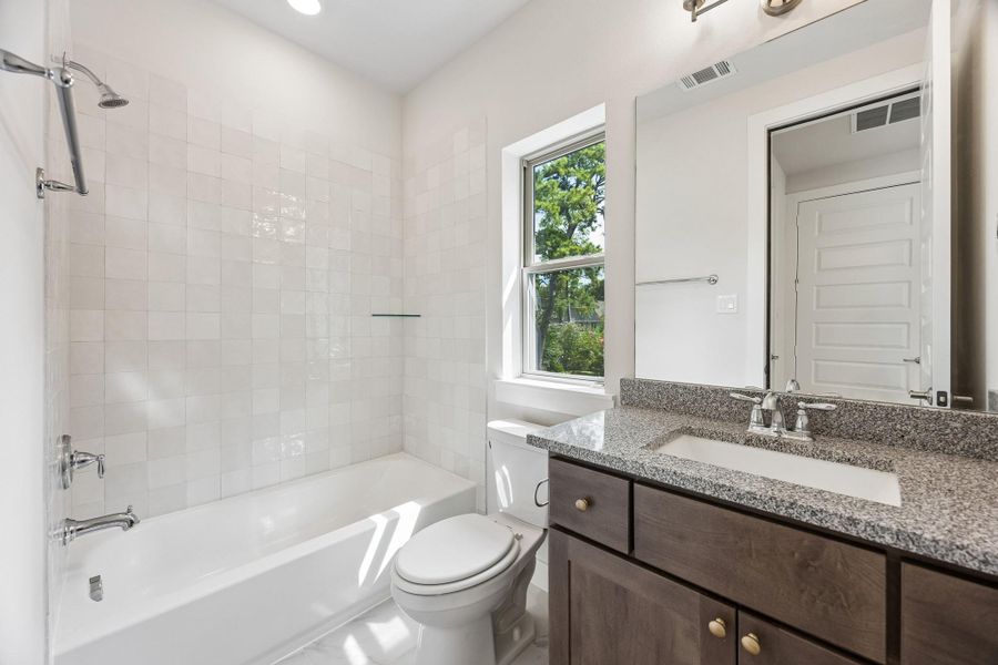 Furnished interior view inside a new home in , Houston (Image 35).