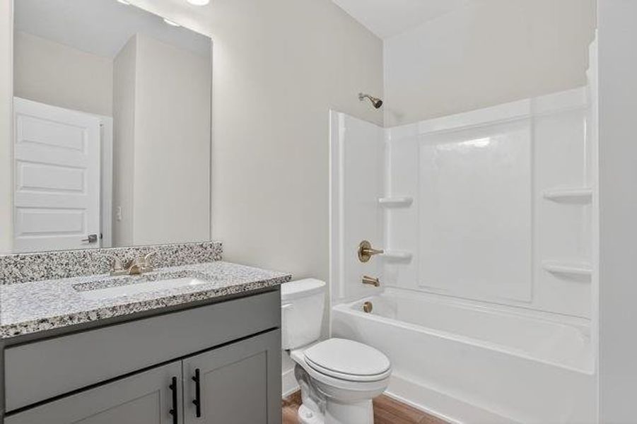 Furnished interior view inside a new home in Killian Manor at The Adares, Adairsville (Image 11).