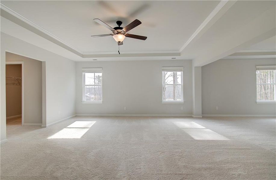 Spacious, unfurnished interior of a new home in Trinity Park, McDonough (Image 29).