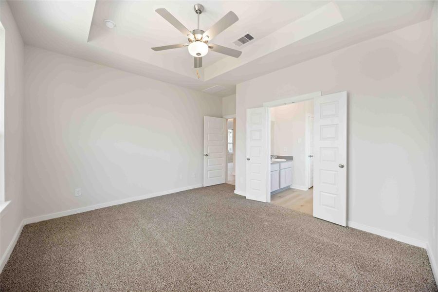 Spacious, unfurnished interior of a new home in Bluebonnet Village, Bellville (Image 26). Spacious, unfurnished interior of a new home in Bluebonnet Village, Bellville (Image 26).