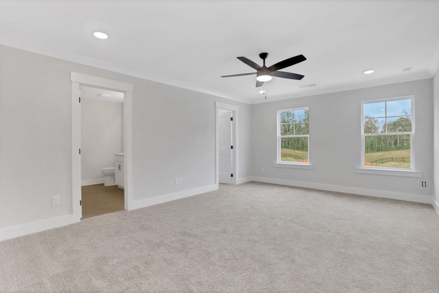 Spacious, unfurnished interior of a new home in Villas at Dawsonville Townhomes, Dawsonville (Image 31).