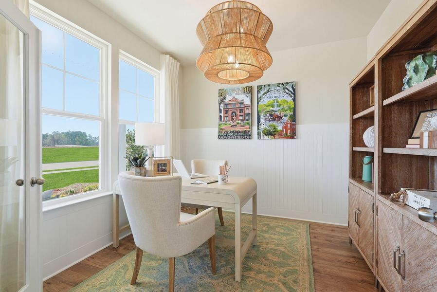 A versatile retreat perfect for staying organized and inspired