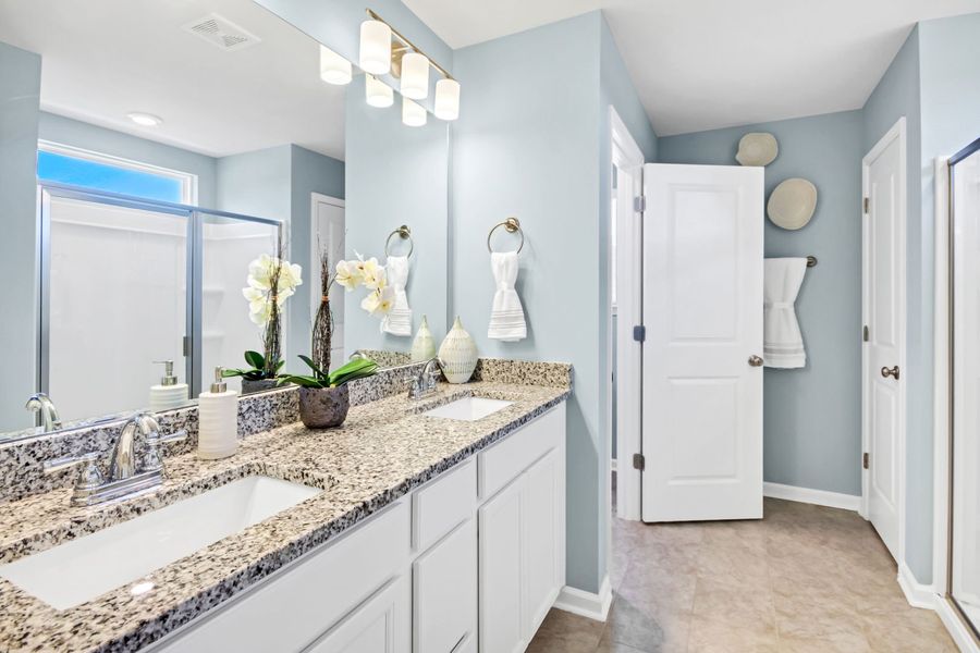 Representative furnished interior of a home built from the The Granger by Stanley Martin Homes in Bridgeport Single Family Homes, Greenville (Image 13).