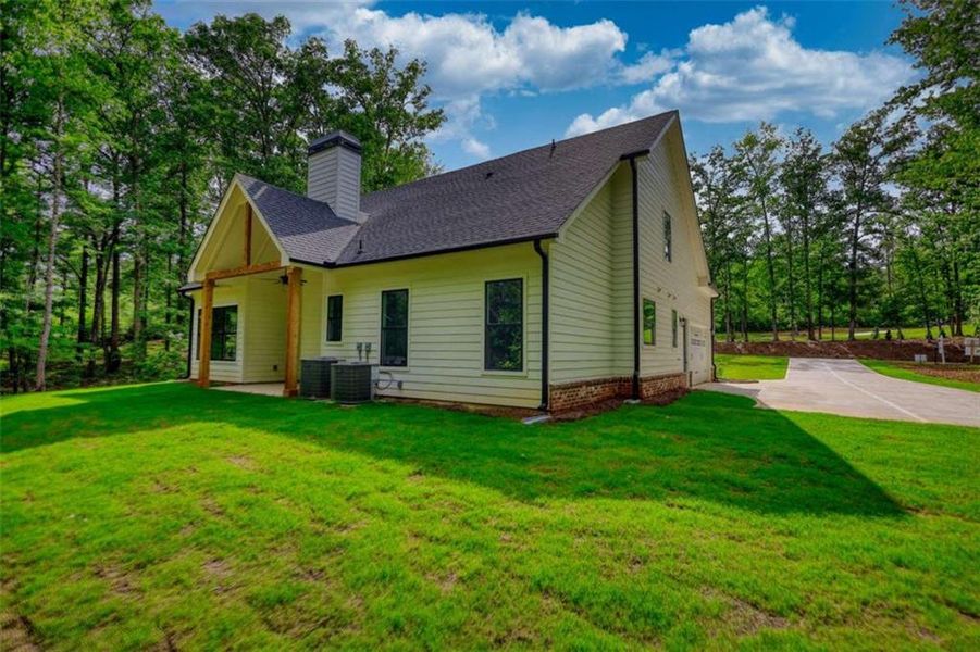 Exterior details and patio area of a home in , Monticello (Image 4).