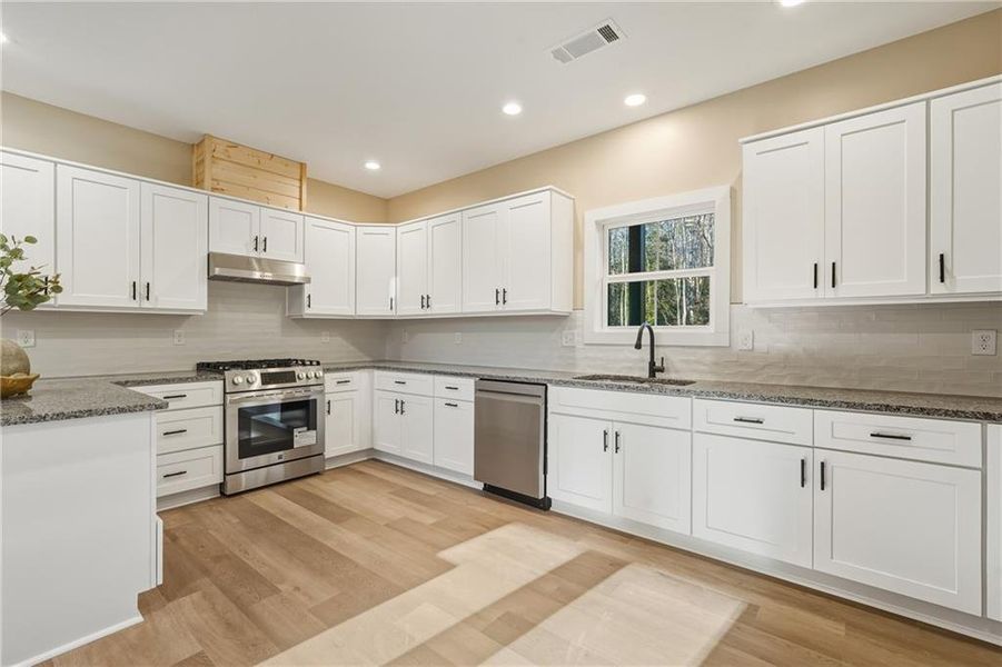Furnished interior view inside a new home in , Ellijay (Image 11).