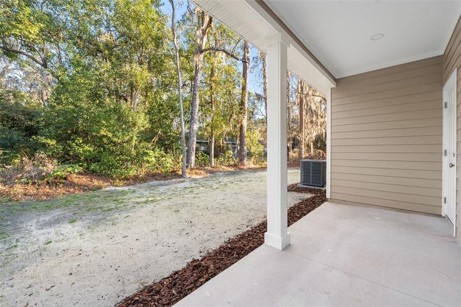 Exterior details and patio area of a home in , Gainesville (Image 24).