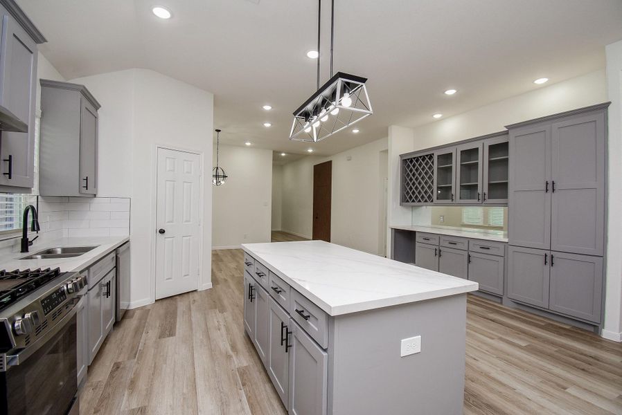 Furnished interior view inside a new home in , Houston (Image 7).