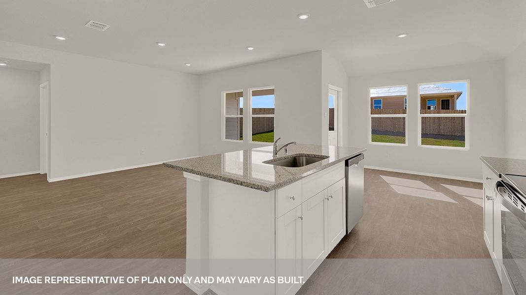 Representative furnished interior of a home built from the The Bellvue by D.R. Horton in Arroyo Ranch, Seguin (Image 8). Representative furnished interior of a home built from the The Bellvue by D.R. Horton in Arroyo Ranch, Seguin (Image 8).