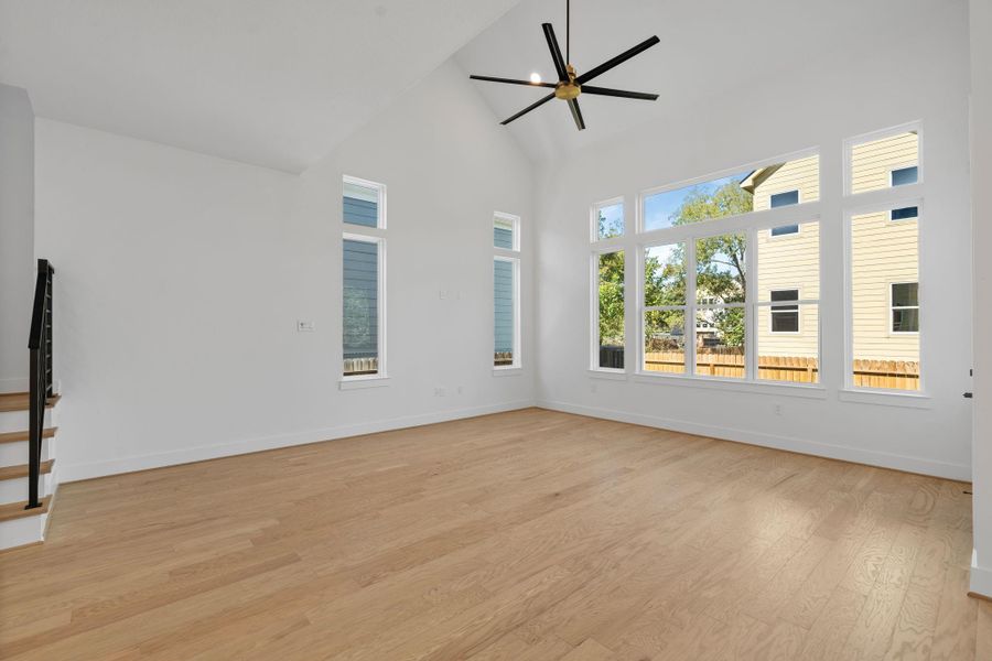 Spacious, unfurnished interior of a new home in , Houston (Image 34). Spacious, unfurnished interior of a new home in , Houston (Image 34).