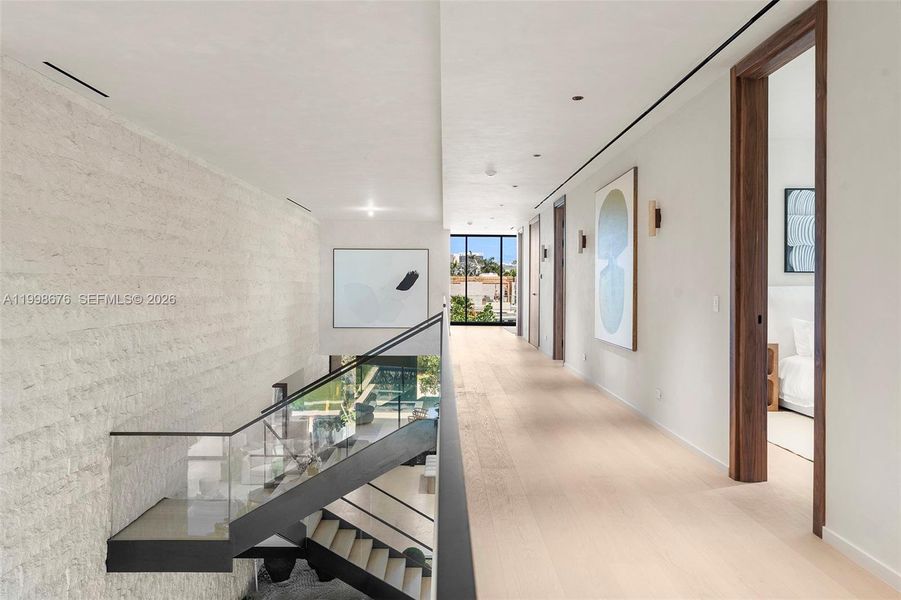 Furnished interior view inside a new home in , Bay Harbor Islands (Image 35).