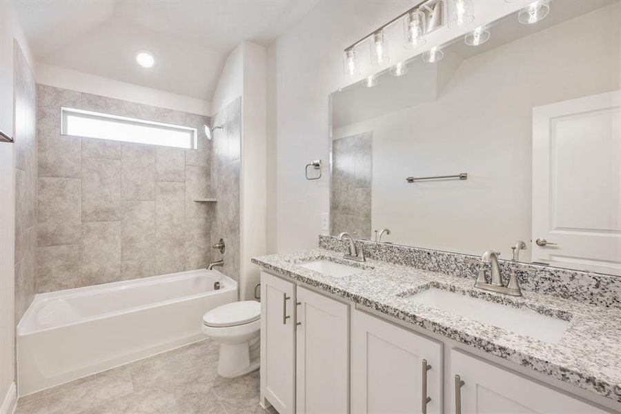 Furnished interior view inside a new home in Ridgepoint, Midlothian (Image 16). Furnished interior view inside a new home in Ridgepoint, Midlothian (Image 16).