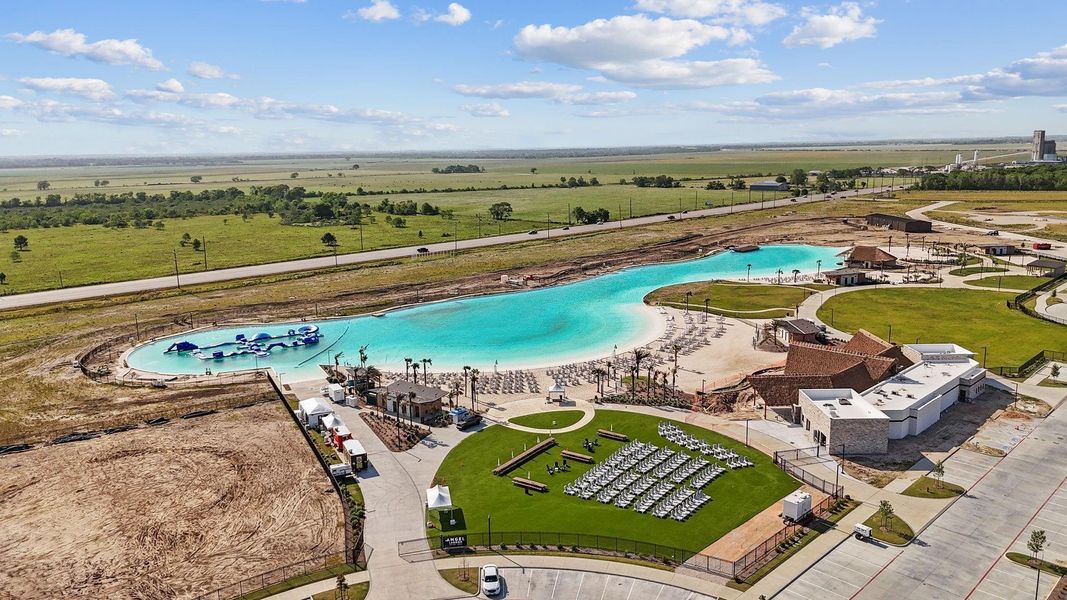 River Ranch Estates is a master-planned community offering plenty of amenities with the appeal of that small-town charm. Crystal clear lagoon with sandy beach to relax in a cozy cabana while the family play on the playgrounds on the pool! Take a kayak ride! Swin-Up Tiki Bar Coming Soon!