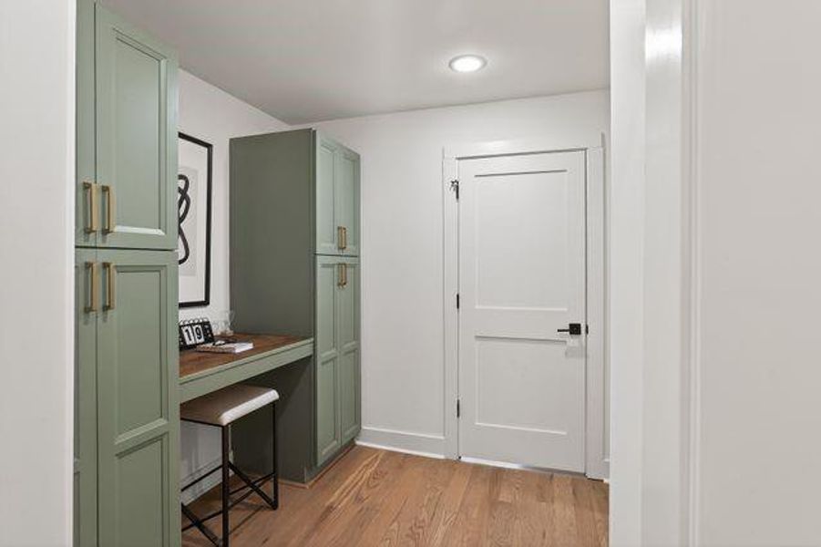 Furnished interior view inside a new home in , Roswell (Image 21).