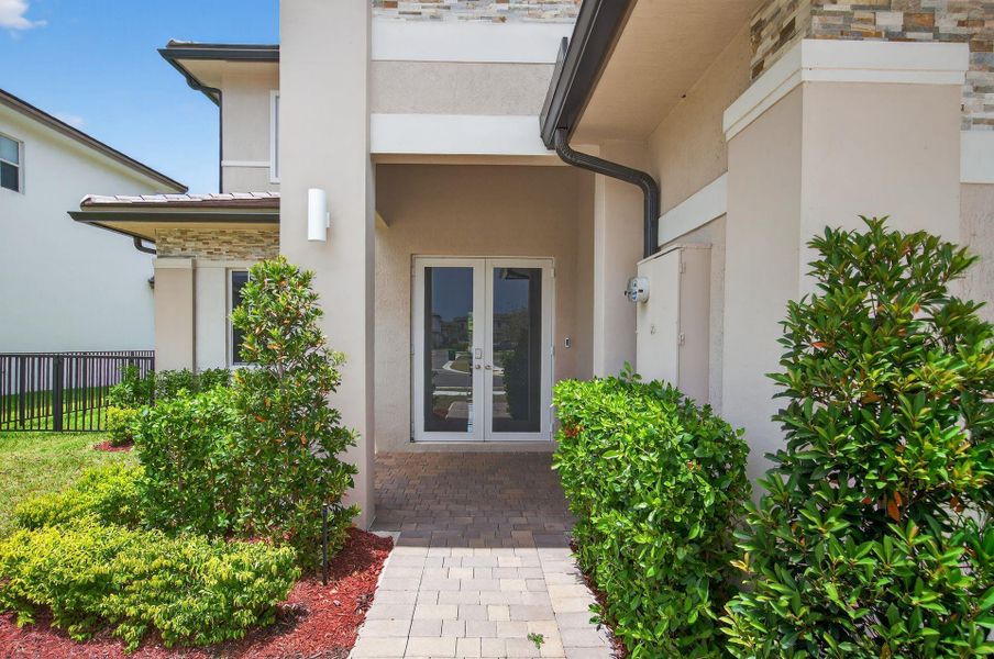 Front exterior of a new home in , Davie, FL, highlighting curb appeal (Image 31).