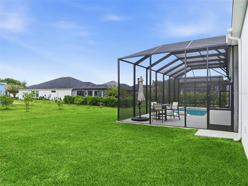 Exterior details and patio area of a home in , The Villages (Image 4). Exterior details and patio area of a home in , The Villages (Image 4).