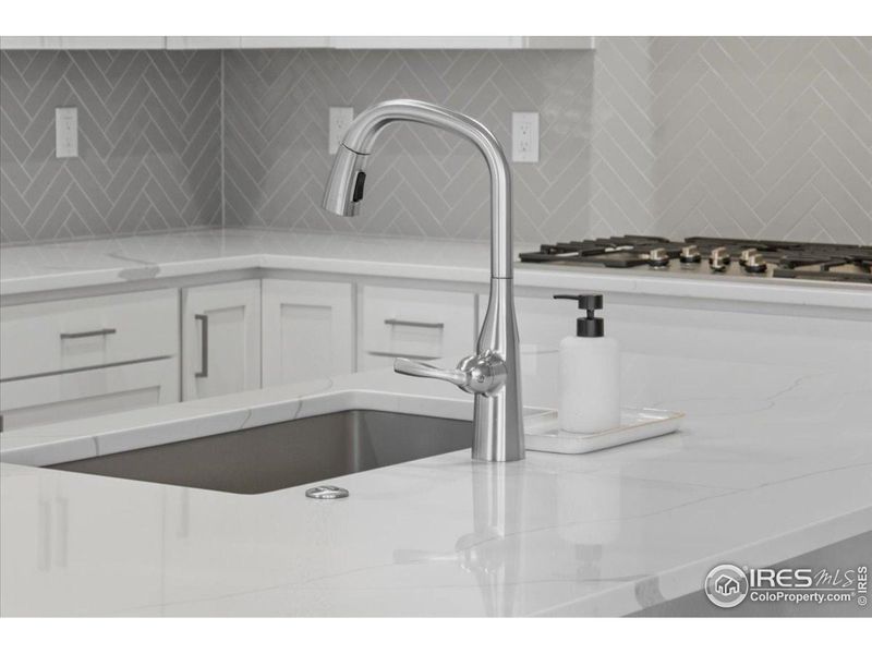 Close-up of interior finishes inside a home in Pelican Shores at Water Valley, Windsor (Image 21).