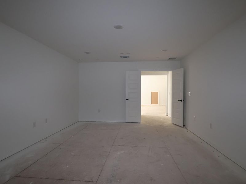 In-progress construction of a new home in Barksdale, Leander, TX (Image 23).