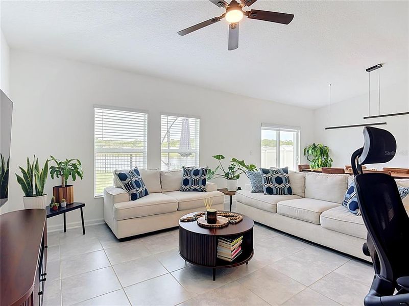 Furnished interior view inside a new home in , Kissimmee (Image 19).