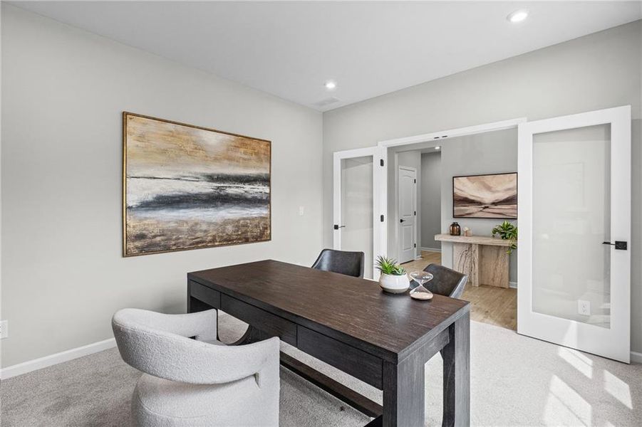 Furnished interior view inside a new home in Pickens Bluff, Hiram (Image 14).