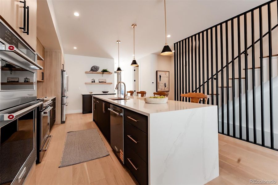 Furnished interior view inside a new home in , Englewood (Image 13).