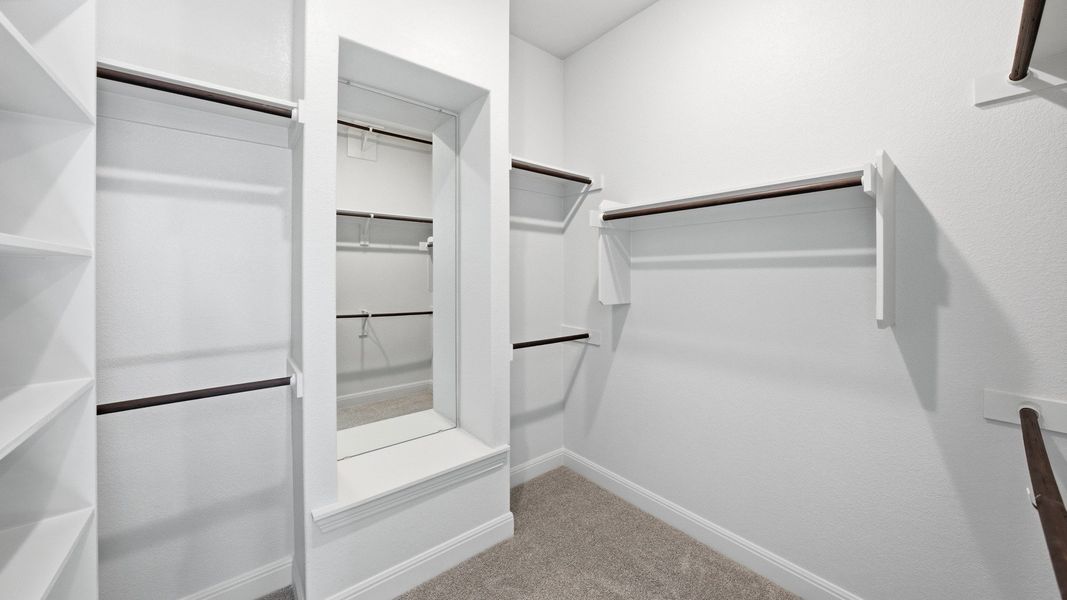 Furnished interior view inside a new home in Hawkes Landing, Leander (Image 14).