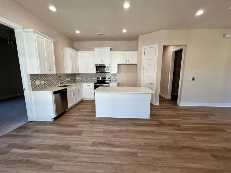 Furnished interior view inside a new home in , Cottonwood Shores (Image 6).
