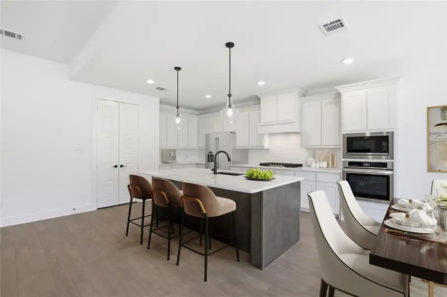Furnished interior view inside a new home in Talon Hills, Fort Worth (Image 8).