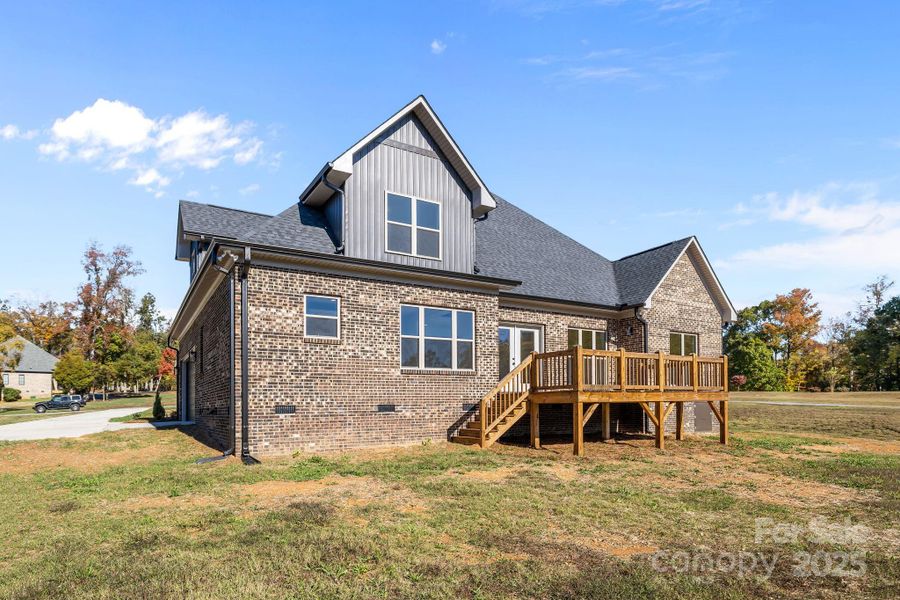 Front exterior of a new home in , Monroe, NC, highlighting curb appeal (Image 22).