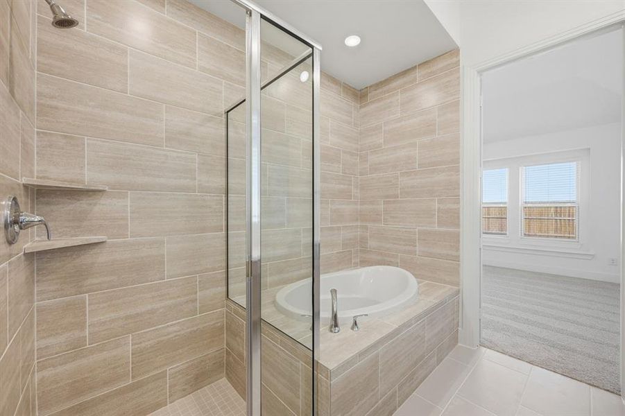 Furnished interior view inside a new home in Sandbrock Ranch, Aubrey (Image 6).