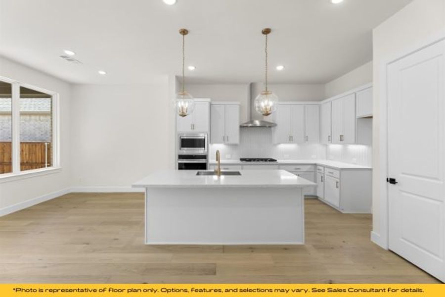 Representative furnished interior of a home built from the The Cayman by Stonefield Homes in The Highlands, Rockwall (Image 50).