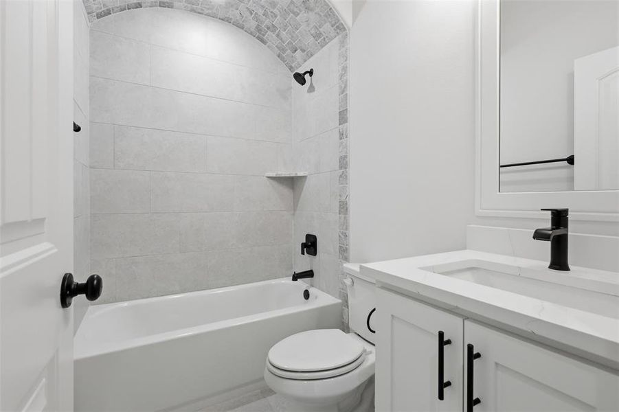 Furnished interior view inside a new home in , Springtown (Image 6).